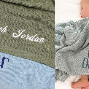 1 Ou 2 Couvertures Brodées Personnalisées Pour Bébé National Deal OohN.com Special Offers, Deals & Discounts in France