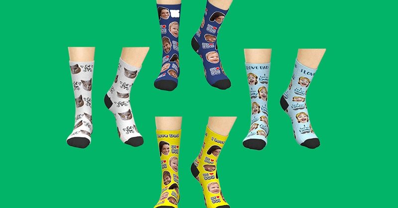 Chaussettes Personnalisables Avec Justyling National Deal OohN.com Special Offers, Deals & Discounts in France 3