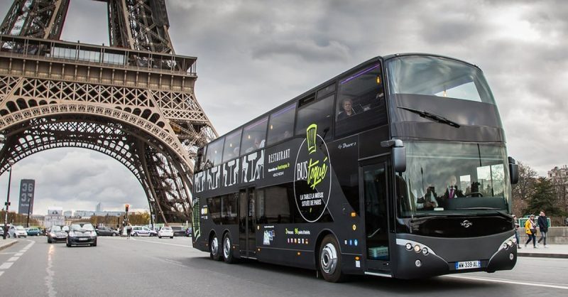 Déjeuner Ou Dîner À Bord Du Bus Toqué Champs-Élysées Ou St-Germain Paris OohN.com Special Offers, Deals & Discounts in France