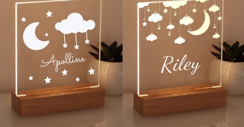 Lampe Veilleuse Personnalisable Avec Justyling National Deal OohN.com Special Offers, Deals & Discounts in France