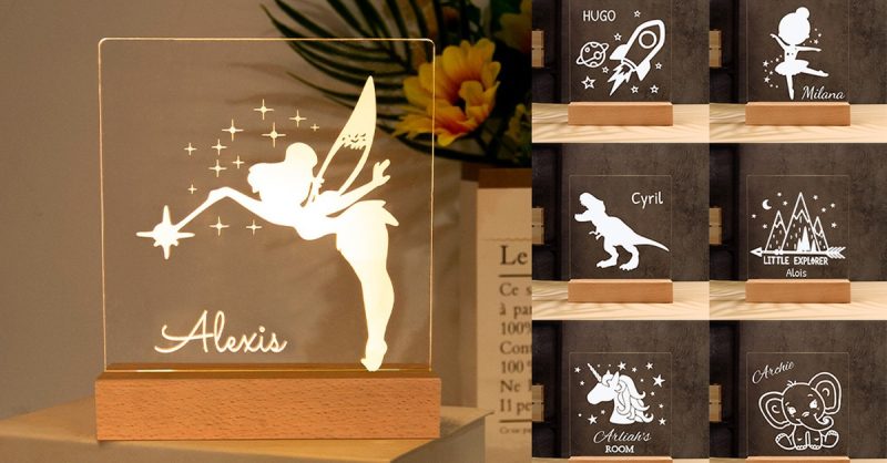 Lampe Veilleuse Personnalisable Avec Justyling National Deal OohN.com Special Offers, Deals & Discounts in France 2