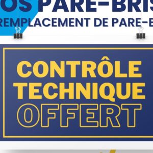 Offre Contrôle Technique Avec Sos Pare-Brise + National Deal OohN.com Special Offers, Deals & Discounts in France
