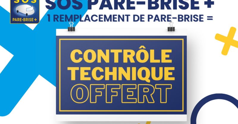 Offre Contrôle Technique Avec Sos Pare-Brise + National Deal OohN.com Special Offers, Deals & Discounts in France