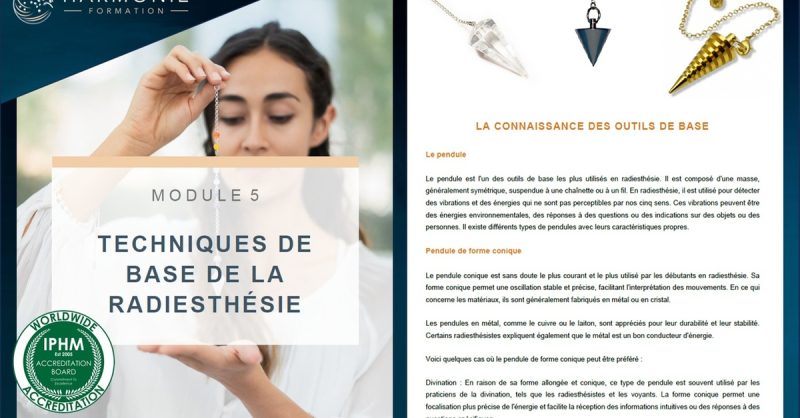 Plongez Dans Létude De La Radiesthésie Avec Harmonie Formation National Deal OohN.com Special Offers, Deals & Discounts in France 2