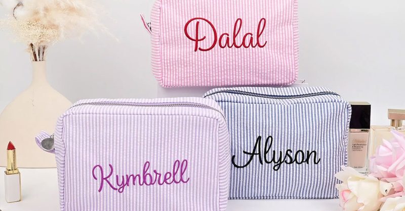 Pochette Brodée Personnalisable Sur Justyling National Deal OohN.com Special Offers, Deals & Discounts in France 3