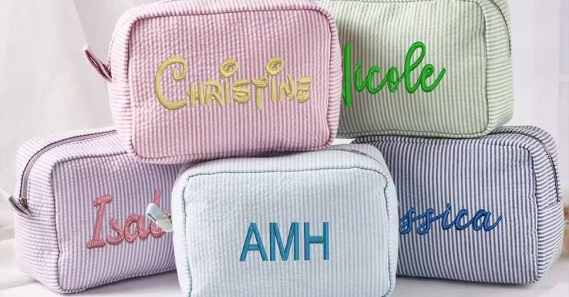 Pochette Brodée Personnalisable Sur Justyling National Deal OohN.com Special Offers, Deals & Discounts in France