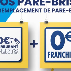 Remplacement Du Pare-Brise + 50 € De Carburant Avec Sos Pare-Brise + National Deal OohN.com Special Offers, Deals & Discounts in France