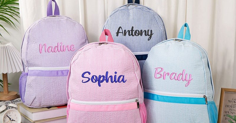Sac À Dos Brodé Avec Justyling National Deal OohN.com Special Offers, Deals & Discounts in France 3