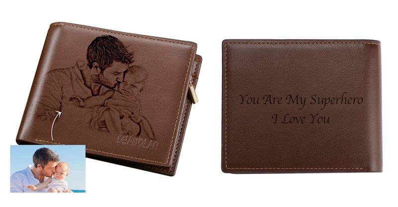 Un Portefeuille Justyling Gravé De Vos Souvenirs National Deal OohN.com Special Offers, Deals & Discounts in France