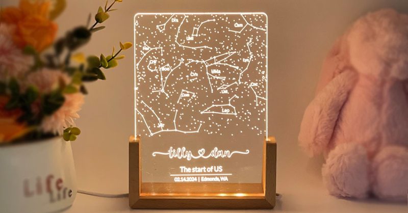 Veilleuse Constellation Étoilée Personnalisée Avec Justyling National Deal OohN.com Special Offers, Deals & Discounts in France 2