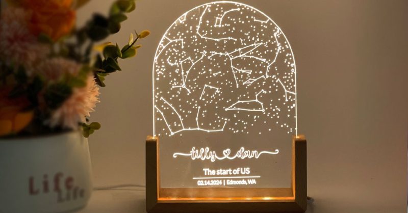 Veilleuse Constellation Étoilée Personnalisée Avec Justyling National Deal OohN.com Special Offers, Deals & Discounts in France 3