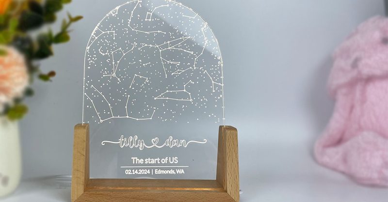 Veilleuse Constellation Étoilée Personnalisée Avec Justyling National Deal OohN.com Special Offers, Deals & Discounts in France